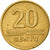 Monnaie, Lithuania, 20 Centu, 1997, TB+, Nickel-brass, KM:107