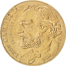 FRANCE, Gambetta, 10 Francs, 1982, KM #950, AU(55-58), Nickel-Bronze, 26,...