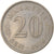 Monnaie, Malaysie, 20 Sen, 1976, Franklin Mint, TTB, Copper-nickel, KM:4