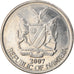 Coin, Namibia, 5 Cents, 2007, Vantaa, EF(40-45), Nickel plated steel, KM:1
