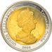 Coin, Tristan Da Cunha, Elizabeth II, 25 Pence, 2008, Franklin Mint, AU(55-58)