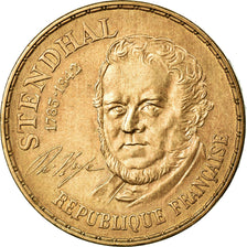 Coin, France, Stendhal, 10 Francs, 1983, AU(55-58), Nickel-Bronze, KM:953