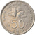 Munten, Maleisië, 50 Sen, 1997, ZF, Copper-nickel, KM:53