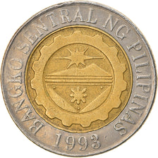 Coin, Philippines, 10 Piso, 2006, Manila, EF(40-45), Bi-Metallic, KM:278