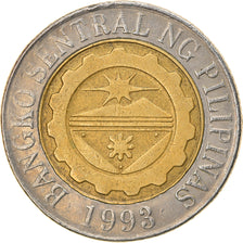 Moneta, Filippine, 10 Piso, 2006, Manila, BB, Bi-metallico, KM:278