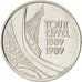 FRANCE, Tour Eiffel, 5 Francs, 1989, Paris, KM #968, MS(60-62), Nickel, 29,...