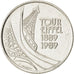 Vème République, 5 Francs 1989, KM 968