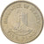 Münze, Jersey, Elizabeth II, 5 Pence, 1990, S+, Copper-nickel, KM:56.2