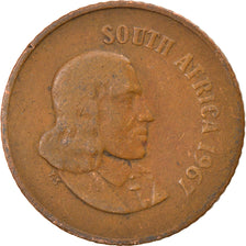 Coin, South Africa, Cent, 1967, VF(30-35), Bronze, KM:65.1