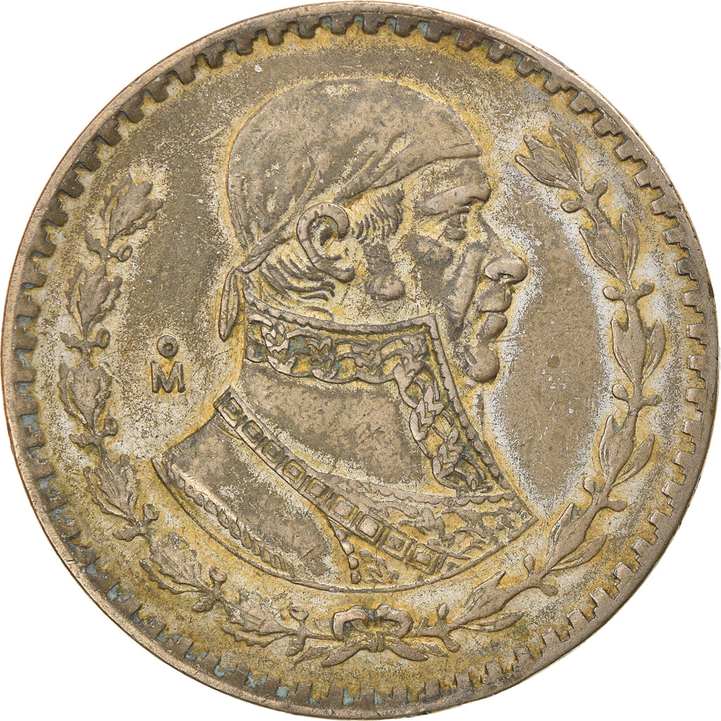 Moneta, Mexico, Peso, 1958, Mexico City, VF(30-35), Srebro, KM:459