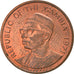 Moneda, GAMBIA, LA, Butut, 1971, MBC, Bronce, KM:8