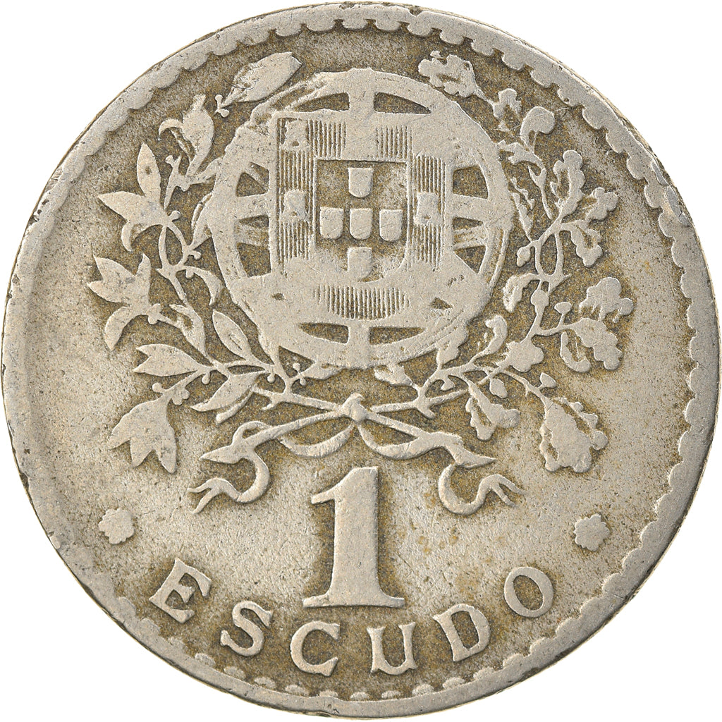 Coin, Portugal, Escudo, 1940, VF(30-35), Copper-nickel, KM:578