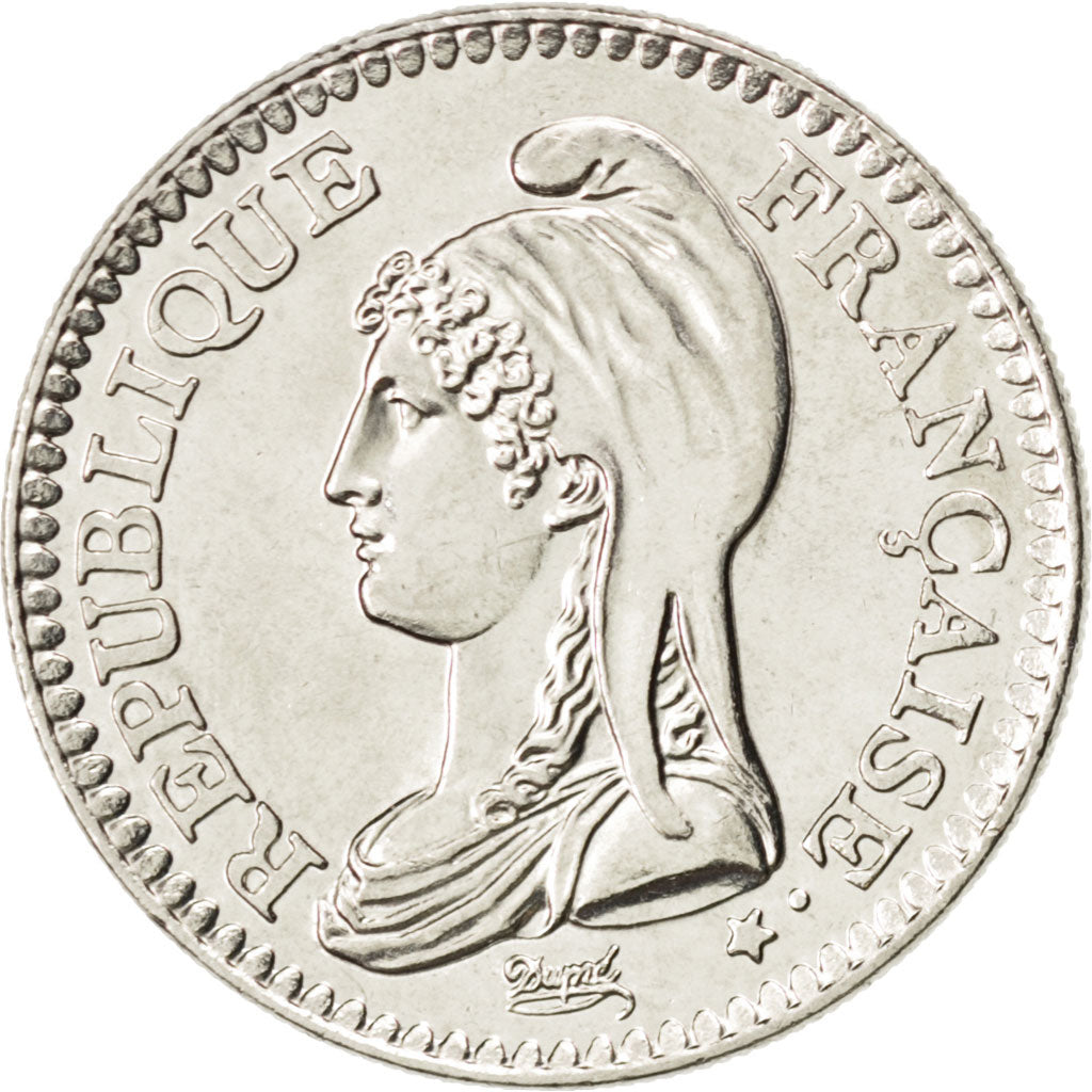 FRANCE, République, Franc, 1992, Paris, KM #1004.1, MS(65-70), Nickel, 24, G...