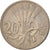 Moneta, Czechosłowacja, 20 Haleru, 1938, EF(40-45), Miedź-Nikiel, KM:1