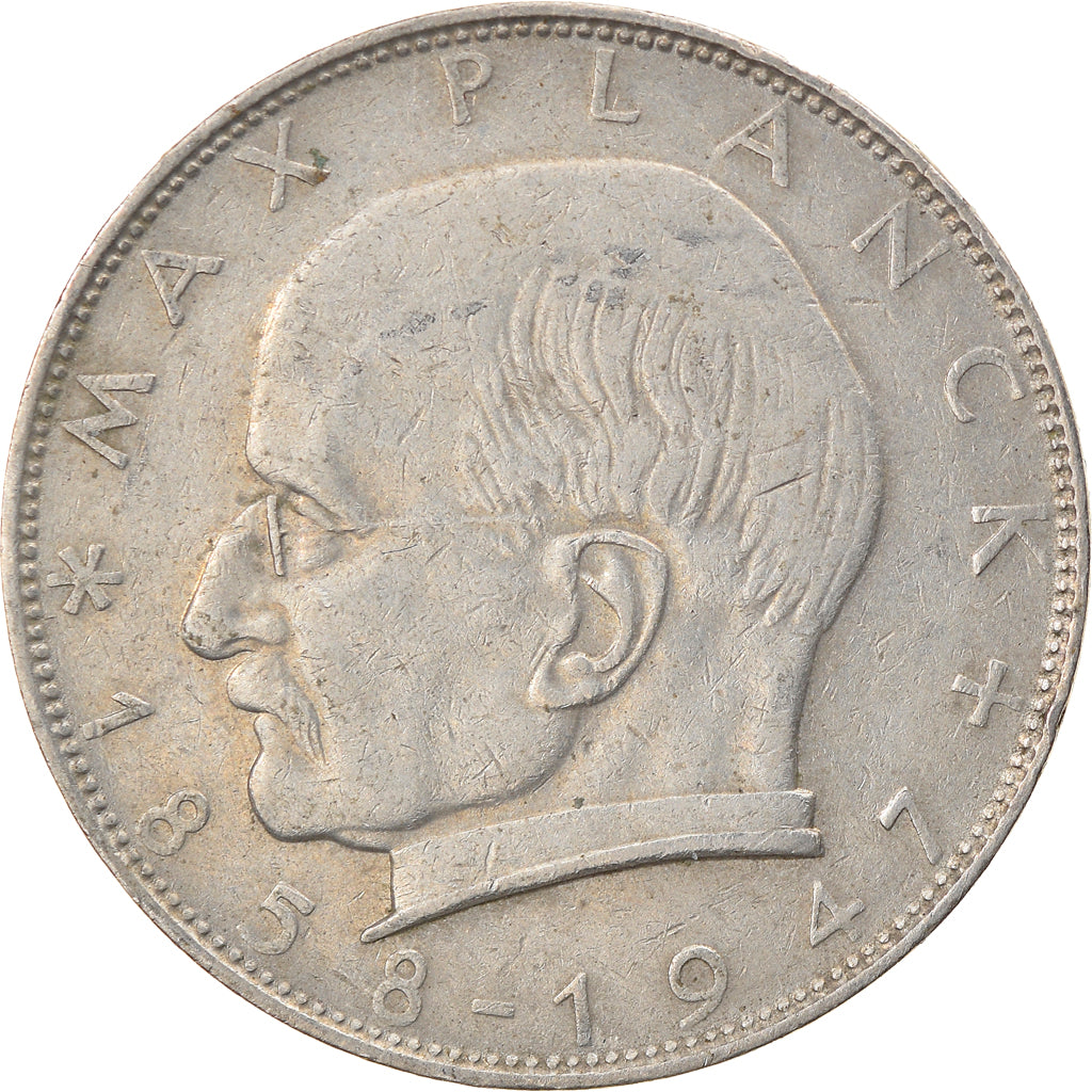 Coin, GERMANY - FEDERAL REPUBLIC, 2 Mark, 1962, Munich, EF(40-45)