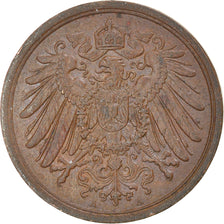 Coin, GERMANY - EMPIRE, Wilhelm II, 2 Pfennig, 1914, Berlin, EF(40-45), Copper