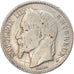 Moneta, Francja, Napoleon III, Napoléon III, Franc, 1866, Paris, VF(30-35)