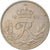 Monnaie, Danemark, Frederik IX, 25 Öre, 1950, Copenhagen, TTB, Copper-nickel