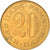 Moeda, Jugoslávia, 20 Para, 1977, Paris, EF(40-45), Latão, KM:45