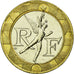 Coin, France, Génie, 10 Francs, 1988, MS(60-62), Bi-Metallic, KM:964.1