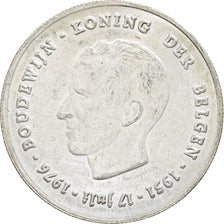 Coin, Belgium, 250 Francs, 250 Frank, 1976, Brussels, EF(40-45), Silver