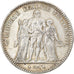 Moneta, Francja, Hercule, 5 Francs, 1876, Bordeaux, EF(40-45), Srebro, KM:820.2