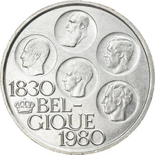 Coin, Belgium, 500 Francs, 500 Frank, 1980, Brussels, EF(40-45), Silver, KM:161a
