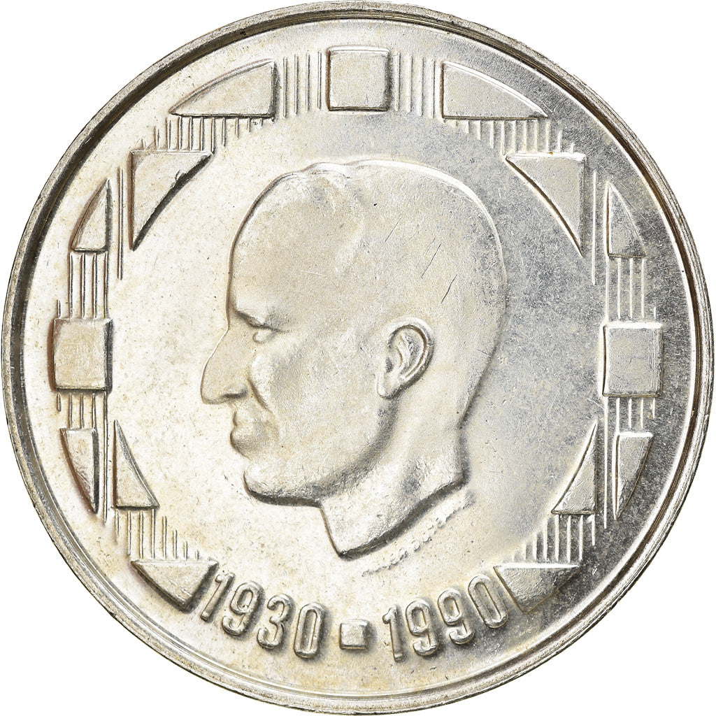 Coin, Belgium, 500 Francs, 500 Frank, 1990, Brussels, EF(40-45), Silver, KM:178