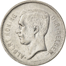 Moeda, Bélgica, 5 Francs, 5 Frank, 1932, EF(40-45), Níquel, KM:98