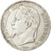 FRANCE, Napoléon III, 5 Francs, 1868, Strasbourg, KM #799.2, VF(30-35), Silver,