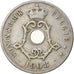 Moneta, Belgia, 25 Centimes, 1908, EF(40-45), Miedź-Nikiel, KM:63