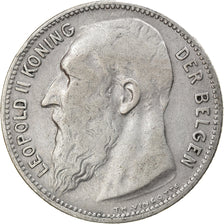 Coin, Belgium, Franc, 1904, EF(40-45), Silver, KM:57.1