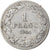 Moneda, Bélgica, Leopold I, Franc, 1844, BC+, Plata, KM:7.1