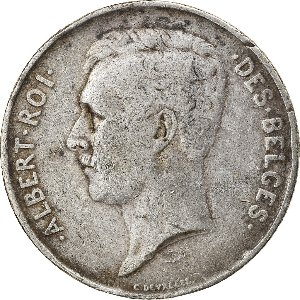 Coin, Belgium, Franc, 1911, VF(30-35), Silver, KM:72