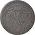Moneta, Belgio, Leopold I, 2 Centimes, 1833, MB+, Rame, KM:4.1
