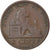 Münze, Belgien, Leopold II, 2 Centimes, 1870, SS, Kupfer, KM:35.1