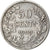 Monnaie, Belgique, 50 Centimes, 1909, TTB, Argent, KM:61.1