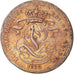 Moneta, Belgio, Leopold I, Centime, 1833, MB+, Rame, KM:1.1