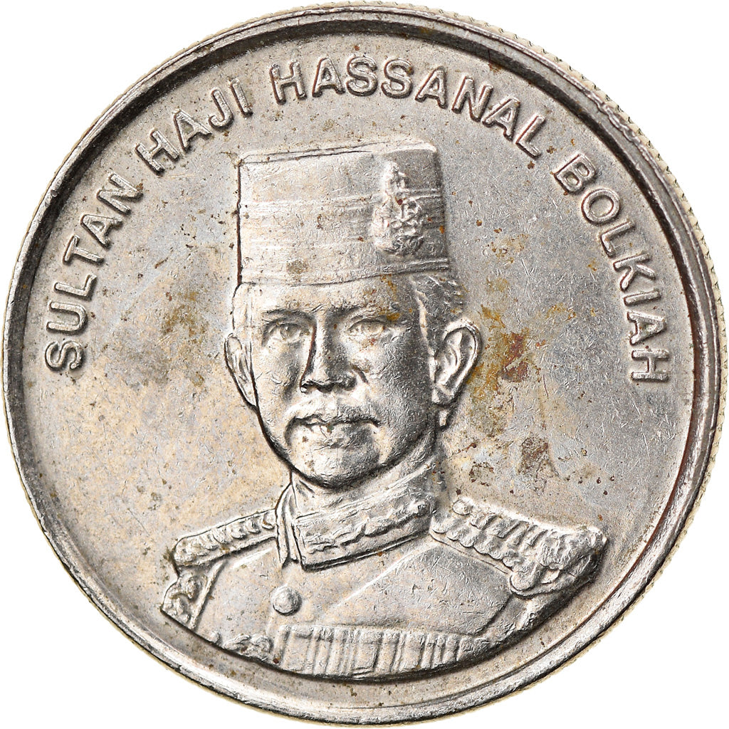 Coin, BRUNEI, Sultan Hassanal Bolkiah, 10 Sen, 1993, EF(40-45), Copper-nickel