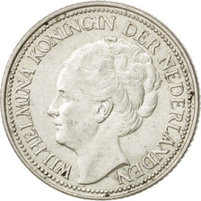 NETHERLANDS, 25 Cents, 1939, KM #164, AU(50-53), Silver, 19, 3.59
