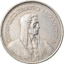 Coin, Switzerland, 5 Francs, 1968, Bern, EF(40-45), Copper-nickel, KM:40a.1