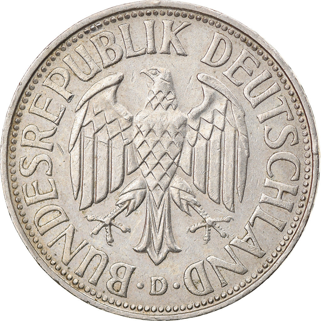 Münze, Bundesrepublik Deutschland, Mark, 1961, Munich, SS, Copper-nickel
