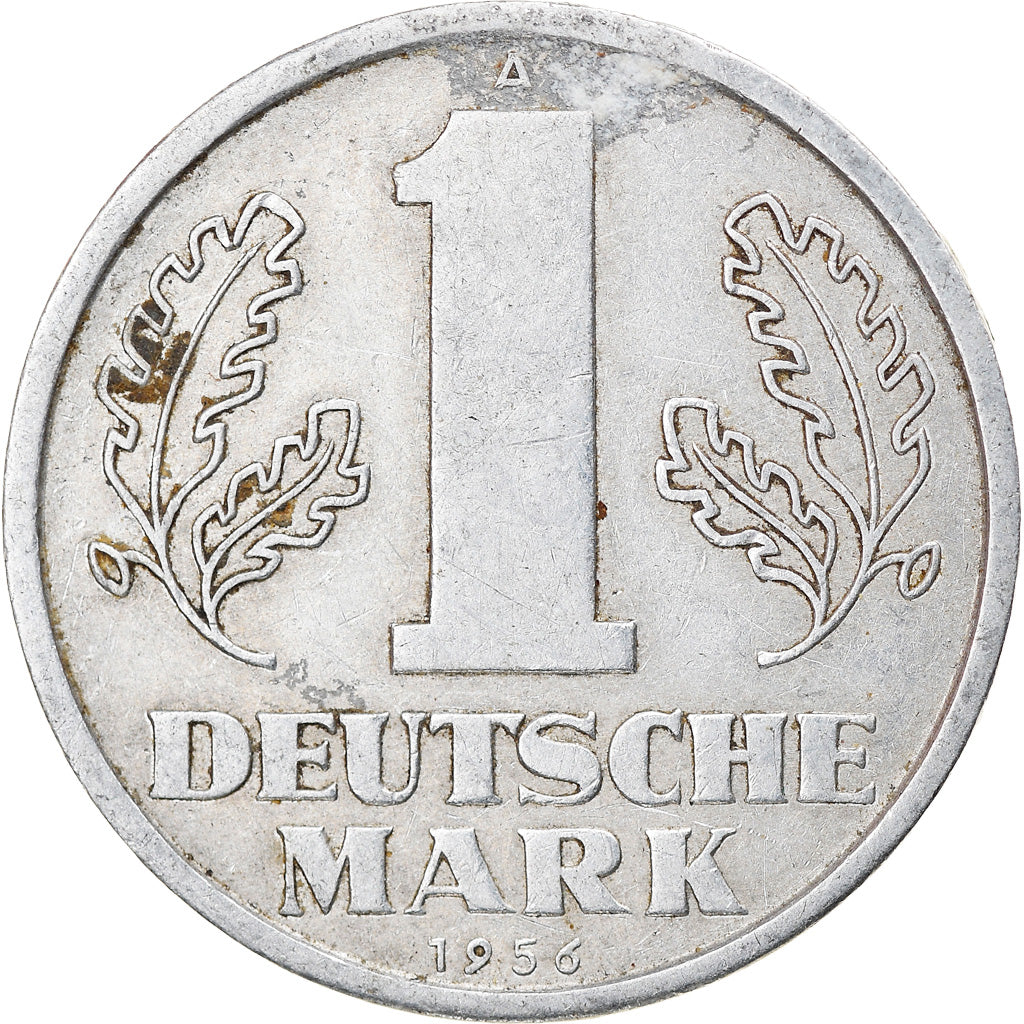 Coin, GERMAN-DEMOCRATIC REPUBLIC, Mark, 1956, Berlin, EF(40-45), Aluminum, KM:13