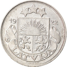 Coin, Latvia, 10 Santimu, 1922, EF(40-45), Nickel, KM:4