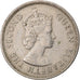 Coin, Seychelles, 1/2 Rupee, 1972, British Royal Mint, EF(40-45), Copper-nickel