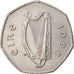 Coin, IRELAND REPUBLIC, 50 Pence, 1998, EF(40-45), Copper-nickel, KM:24