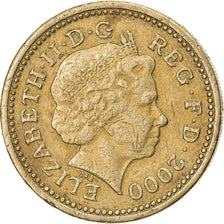 Monnaie, Grande-Bretagne, Elizabeth II, Pound, 2000, British Royal Mint, TTB
