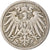 Münze, GERMANY - EMPIRE, Wilhelm II, 5 Pfennig, 1893, Stuttgart, SS