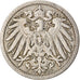 Coin, GERMANY - EMPIRE, Wilhelm II, 5 Pfennig, 1893, Stuttgart, EF(40-45)