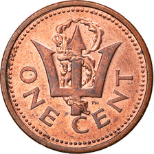Moneta, Barbados, Cent, 1999, Royal Canadian Mint, VF(30-35), Miedź platerowana